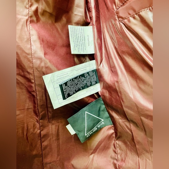 EUC Rudsak Maroon puffer Jacket - Picture 8 of 8